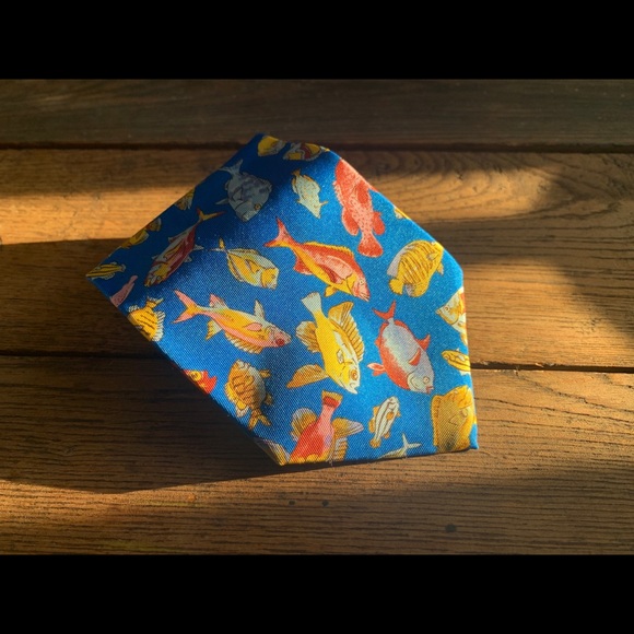 GUCCI Silk Fish 🐠 Tie